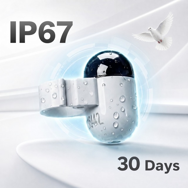 Racing Pigeon GPS Tracker 30Days Long Standby Time