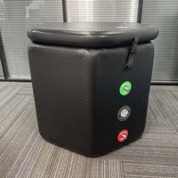 Gurgle PVC Gonflable Hexagon Barrel Cold Plunge Tub Sports Recovery Bain de glace portable pour athlètes