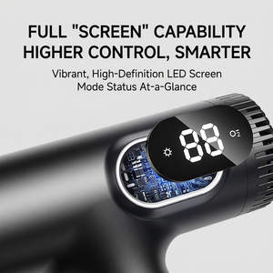 Asciugacapelli ad Alta Velocità 110000 RPM con Motore Brushless, Display LED Intelligente, 25m/s, <span class=keywords><strong>12</strong></span> Modalità, Ioni Negativi, Autopulente, Professionale 1600W - Product Image 2