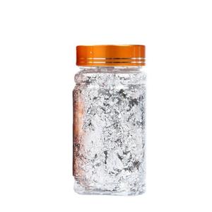 Esmalte de uñas con purpurina, láminas de oro y plata, láminas de oro, plata y cobre - Product Image 5