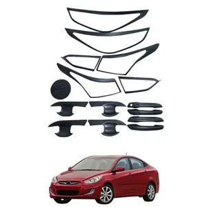 Hoge Kwaliteit Groothandel Prijs Auto Accessoires Volledig Zwart Kits Voor Hyundai Accent