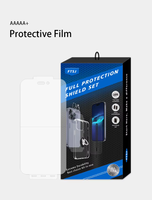 7 en 1Budle Set Phone Case Back Film HD Clear Protecteur d'écran en verre trempé et Film d'objectif de caméra Protection complète