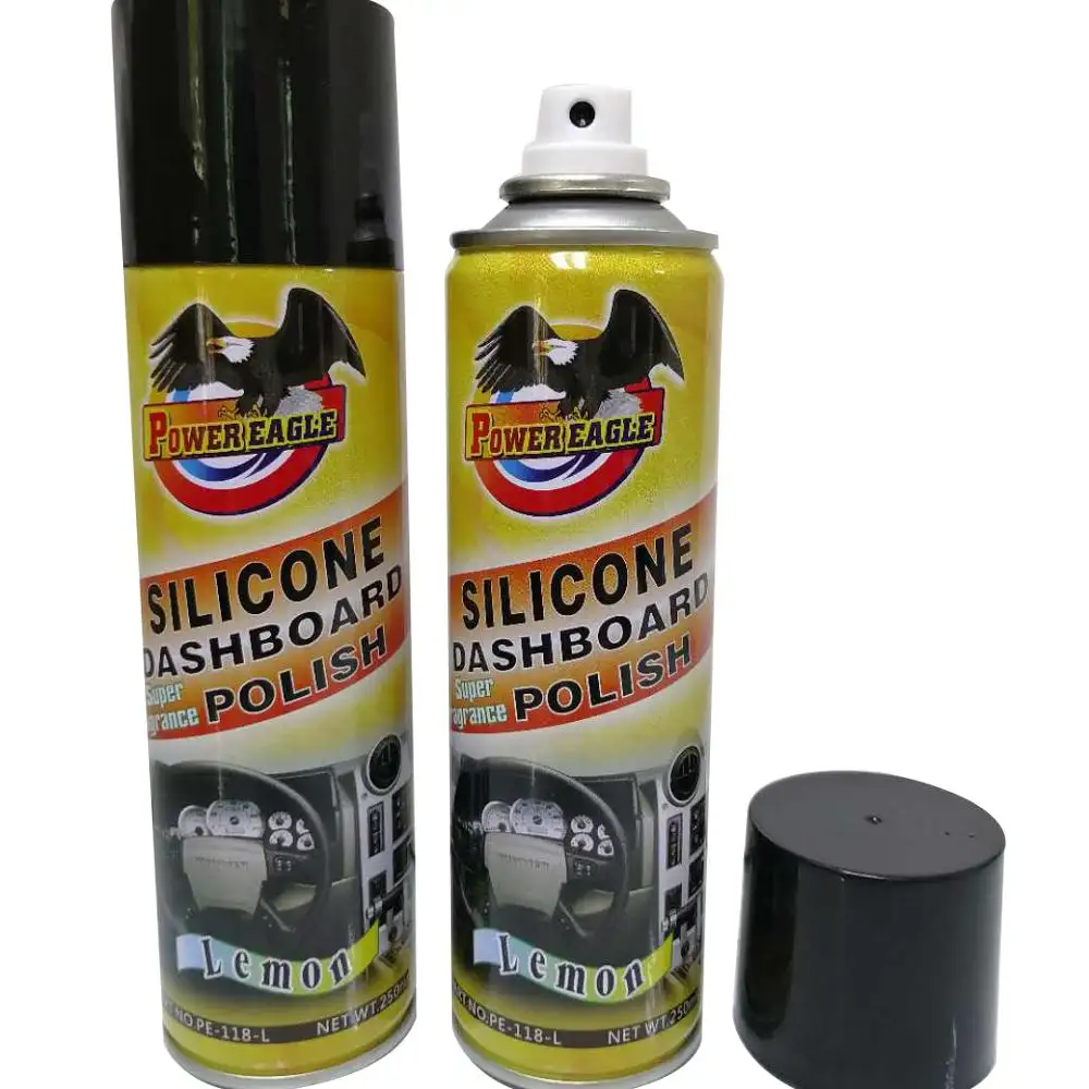 Power Eagle Auto Silicone lucidante per cera per cruscotto Spray 250ml