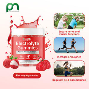 Gomitas de Electrolitos para Adultos OEM, Magnesio, Potasio, Energía Renovable, Sin Cafeína, Sin Edulcorantes Artificiales, Suplemento Deportivo - Product Image 4