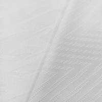 Tissu jacquard de haute qualité 100% polyester 180GSM, tricoté, résistant aux taches, respirant, pour vêtements de sport.