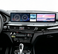 Autoradio double écran 12,3 pouces avec navigation GPS et système CarPlay Android Auto KIT pour BMW Série 7 système CIC 2010-2017