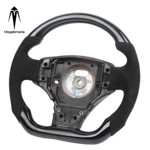Volante in Fibra di Carbonio e Alcantara Personalizzato per <span class=keywords><strong>Aston</strong></span> Martin DBX DB5 DB6 <span class=keywords><strong>DB7</strong></span> DB11 DB9 V8, Volante da Corsa Vantage Convertibile - Product Image 2