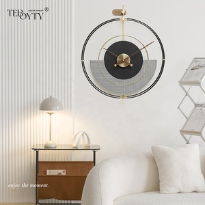 Bgteboy — grande horloge murale en bois, décor de bureau, moderne et à Quartz, mains en noyer, horloge de luxe, <span class=keywords><strong>2022</strong></span> - Product Image 6