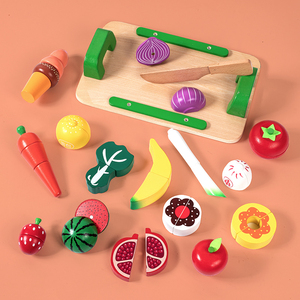 Set di Frutta e Verdura Magnetica in <span class=keywords><strong>Legno</strong></span> <span class=keywords><strong>Montessori</strong></span>, Giochi Educativi di <span class=keywords><strong>Cucina</strong></span> per <span class=keywords><strong>Bambini</strong></span>, Ragazzi e Ragazze - Product Image 6