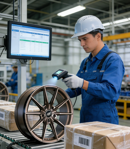 Rines de Aleación de Aluminio 19X8.5 Multirradio con Recubrimiento Hiper Negro, Nueva Compatibilidad Universal para Reequipamiento/Actualización, Gran Venta, en <span class=keywords><strong>Stock</strong></span> - Product Image 4