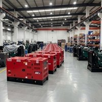 12kW Kleiner Stromgenerator für den Hausgebrauch Einphasiger Dreiphasiger Generator 15kVA Diesel-Aggregat mit Chinesischem Yangdong-Motor