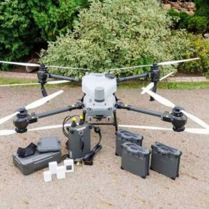 DJ Agras T100 Ready to Fly Bundle with D14000iE Generator 3 Batteries C12000 <b>Charger</b> 100 L Spraying Load 150 L Spreading Load - Product Image 2