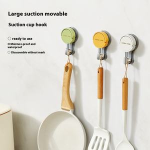 Ganchos <span class=keywords><strong>de</strong></span> Succión Reutilizables y Resistentes al Agua para Colgar Ropa en la Cocina, Baño y Ducha, Soportes <span class=keywords><strong>de</strong></span> Almacenamiento para Pared - Product Image 4