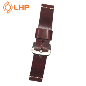 Authentisches italienisches Rindsleder Luxus Uhren armband Classic Schwarz Braun Echt leder Factory Direct - Product Image 4