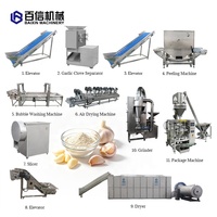 Ligne de production d'ail personnalisable, ligne de production de poudre d'ail, ligne de production d'ail professionnelle