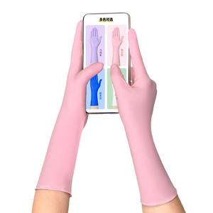 ถุงมือไนไตรล์แบบใช้แล้วทิ้งขนาด 12 นิ้ว เกรดอาหาร ป้องกันน้ำมัน กันน้ำ สำหรับล้างจานในครัวและงานบ้าน - Product Image 1