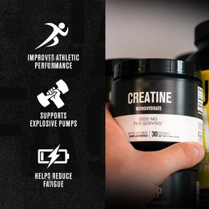 Complément en poudre de créatine monohydrate OEM/ODM 5000 mg, idéal pour améliorer la force globale avant et après l'exercice - Product Image 3