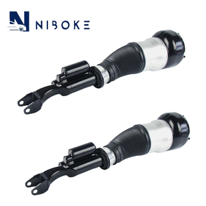 โช้คอัพถุงลมหน้าซ้ายขวา Niboke A2223208113 A2223208213 สำหรับรถยนต์ Mercedes W222 W217 <span class=keywords><strong>S63</strong></span> <span class=keywords><strong>AMG</strong></span> <span class=keywords><strong>4Matic</strong></span> ปี 2015-2020 - Product Image 1
