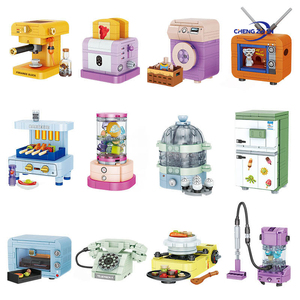 Bausteine mini-haushaltsgeräte-modelle montieren kindersammlung von bauklötzen spielzeug oder dekoration geschenke - Product Image 3