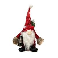 Gnome de Noël artisanal en peluche, Tomte scandinave, poupée sans visage pour les fêtes, décorations de table, ornements de ferme, vente en gros