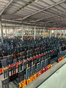 電動ウォーキー油圧式手動クレーンパレットスタッカーフォークリフト狭通路スマートハンドフォークリフトミニCEリーチトラック倉庫 - Product Image 4