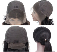 Perruque casher en cheveux naturels bouclés, avec dessus en soie respirant, ajustement parfait pour le cuir chevelu, perruque juive pour femmes, usage quotidien