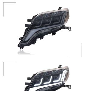 ชุดไฟหน้าแต่งสำหรับรถยนต์โตโยต้า ปราโด ปี 14-17 พร้อมเลนส์ไฟเดย์ไลท์และไฟเลี้ยวแบบไหล สำหรับรถแลนด์ครุยเซอร์ - Product Image 2