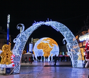 Festival di natale ha portato <span class=keywords><strong>le</strong></span> luci ad arco di strada all'aperto grandi lampade decorazioni di illuminazione - Product Image 1