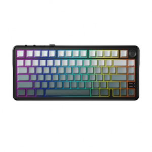 คีย์แคปเกมแบบ Hot Plug ลายแกะสลักด้านข้าง รุ่น Mock Examination ที่สาม คีย์บอร์ดเกมแบบไร้สายบลูทูธ โครงสร้างแบบ Mechanical สำหรับเล่นเกมและทำงาน - Product Image 1