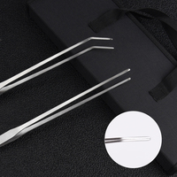 Ensemble d'outils d'aquarium en acier inoxydable de qualité supérieure, idéal pour l'aménagement paysager aquatique, la taille des plantes et l'entretien du réservoir