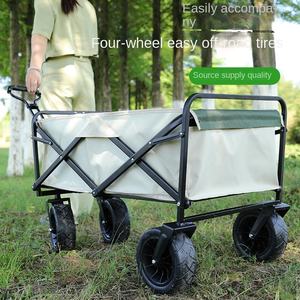 Nouvelle remorque de camping pliable pour l'extérieur, petite remorque de camping légère, <span class=keywords><strong>chariot</strong></span> <span class=keywords><strong>simple</strong></span> en tissu Oxford TL-001 - Product Image 2
