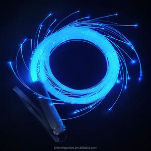 发光二极管灯舞鞭360旋转变色RGB发光二极管光纤舞动像素舞动夜总会酒吧-闪烁发光二极管手掌灯 - Product Image 1