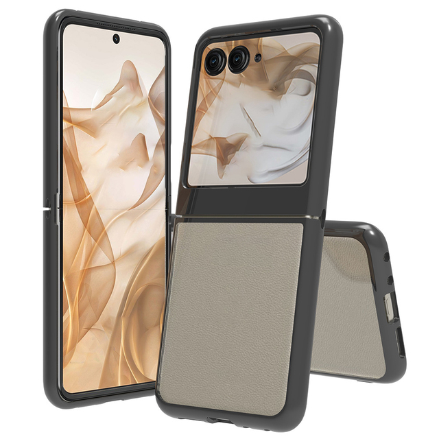 2MM Clear Back Cover For Motorola Razr Ultra Plus 2025 2024 2023 Scratch Resistant Shockproof Protective Flip Mobile Phone Cases