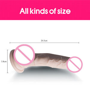 Groothandel Dildo Voor <span class=keywords><strong>Man</strong></span> Huidskleur 10 Frequentie Dildo Vrouwelijke Seksspeeltje Draak Penis Met <span class=keywords><strong>S</strong></span> M L Maten - Product Image 6