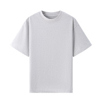 Kaos Oblong Katun Murni Berat 320g, Lengan Pendek, Model Longgar, Bermotif Budaya, Bisa Custom untuk Pakaian Kerja dan Iklan