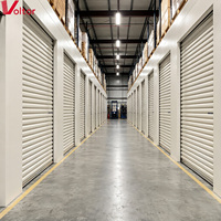 Maisons préfabriquées modulaires à haute durabilité avec une disposition compacte, résistantes à l'humidité et gain de place pour le rangement des vestiaires