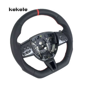 Haute qualité pour <span class=keywords><strong>Jaguar</strong></span> tout cuir volant en Fiber de carbone adapté F-PACE <span class=keywords><strong>E</strong></span>_PACE F-<span class=keywords><strong>TYPE</strong></span> toutes les séries prise en charge personnalisation - Product Image 4