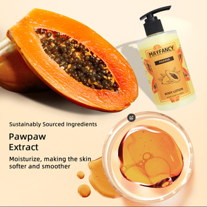 <span class=keywords><strong>Vente</strong></span> flash - Lotion corporelle hydratante au beurre <span class=keywords><strong>de</strong></span> karité et à la papaye, parfum fruité naturel, logo personnalisé, luxe, pour peaux sèches, usage quotidien - Product Image 3
