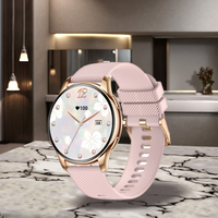 Y11 1,32 Zoll Amoled Smart Watch für Frauen Touchscreen Echtzeit-Herzfrequenz erkennung Gesunde Aktivität Tracker Fitpro