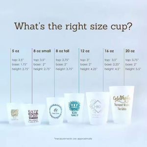 Vasos Personalizados con Impresión a Medida, Vasos Esmerilados Resistentes a los Golpes, Frost Flex - Product Image 5