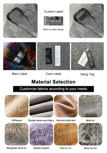 O <span class=keywords><strong>collo</strong></span> vera <span class=keywords><strong>pelliccia</strong></span> di visone tasche in lana Cashmere cappotti di lana di lusso <span class=keywords><strong>per</strong></span> le donne cappotti di lana <span class=keywords><strong>per</strong></span> l'inverno - Product Image 6