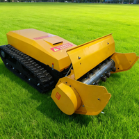 Tondeuse à gazon télécommandée tout-terrain autopropulsée, tondeuse à gazon électrique à braquage zéro, robot tondeuse automatique GPS 72V JINGYU 20 cm