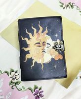 Cahier de notes A5 Vintage en cuir fait à la main personnalisé imprimé Journal carnet de croquis personnalisable laiterie pour hommes et femmes