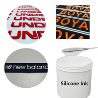 Étiquette de transfert 3D en silicone pour impression, patching, revêtement de tissu antidérapant OEKO-TEX, marque déposée, transfert de logo en silicone sur sangle