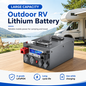 Lithium Iron Phosphate <b>Battery</b> <b>24V</b>/12V High-Capacity LifePO4 <b>Battery</b> Solar Energy Storage for Outdoor Camping Use China - Product Image 1