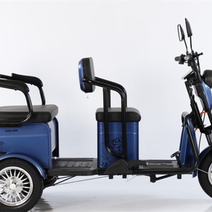 Triciclo Eléctrico Urbano de 48V Hecho en China, Triciclos Eléctricos de 3 Ruedas para Adultos, Gran Venta - Product Image 3