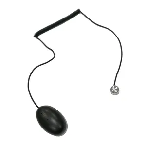 Retail Stores Alarming Security Tag Electronic Product Retractable Anti Theft Cable with Metal Mouse Sensor