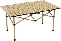 Table de camping pliante portable, table d'appoint en aluminium légère, rectangulaire, avec sac de transport, mobilier d'extérieur, cuisine, randonnée