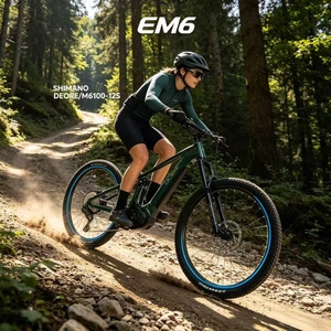 <span class=keywords><strong>Bicicleta</strong></span> Eléctrica de Montaña con Suspensión Delantera de <span class=keywords><strong>29</strong></span>/27.5 Pulgadas y 500 W, 12 Velocidades, 720 Wh, Cómoda para Carreras Todoterreno para Adultos - Product Image 1