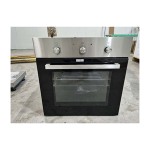 Horno convector eléctrico integrado de 60cm, puerta de vidrio de acero inoxidable OEM individual, piezas de repuesto gratuitas convenientes para la familia, 2 capas - Product Image 1